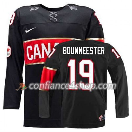 Maillot de Hockey Premier Olympic-Canada Team Jay Bouwmeester #19 Third Noir - Homme