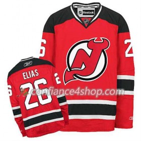Reebok Maillot de Hockey New Jersey Devils Patrik Elias #26 Domicile rouge - Homme