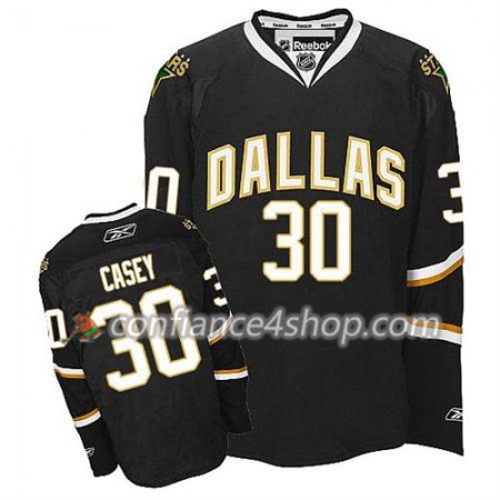 Reebok Maillot de Hockey Dallas Stars Jon Casey #30 Premier Noir - Homme