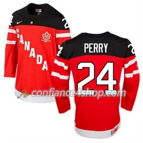 Maillot de Hockey Premier Olympic-Canada Team Corey Perry #24 100th Anniversary rouge - Homme
