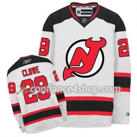Reebok Maillot de Hockey New Jersey Devils Ryane Clowe #29 Extérieur blanc - Homme