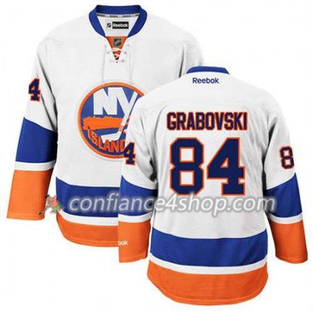 Reebok Maillot de Hockey New York Islanders Mikhail Grabovski #84 Extérieur blanc - Homme