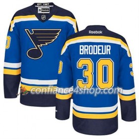 Reebok Maillot de Hockey St. Louis Blues Martin Brodeur #30 Domicile Bleu royal - Homme