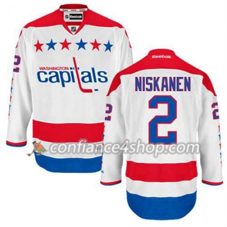 Reebok Maillot de Hockey Washington Capitals Matt Niskanen #2 Third blanc - Homme