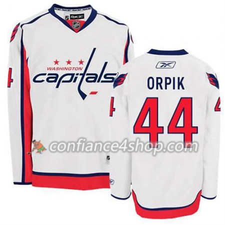 Reebok Maillot de Hockey Washington Capitals Brooks Orpik #44 Extérieur rouge - Homme