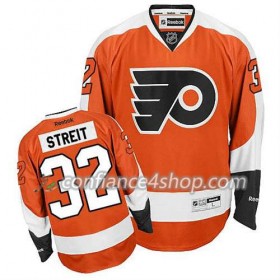Reebok Maillot de Hockey Philadelphia Flyers Mark Streit #32 Domicile Orange - Homme
