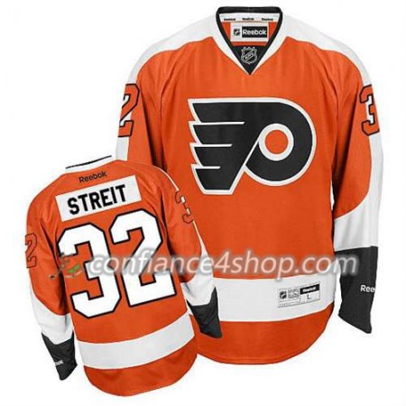 Reebok Maillot de Hockey Philadelphia Flyers Mark Streit #32 Domicile Orange - Homme