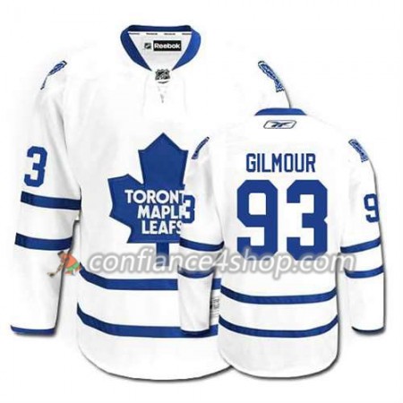 Reebok Maillot de Hockey Toronto Maple Leafs Doug Gilmour #93 Extérieur blanc - Homme