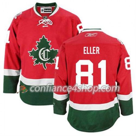Reebok Maillot de Hockey Montreal Canadiens Lars Eller 81 Third rouge - Homme
