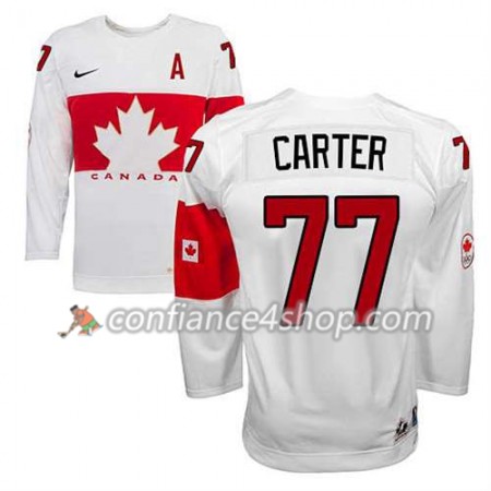 Maillot de Hockey Premier Olympic-Canada Team Jeff Carter #77 Domicile blanc - Homme