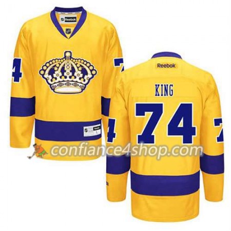 Reebok Maillot de Hockey Los Angeles Kings Dwight King #74 Third Or - Homme