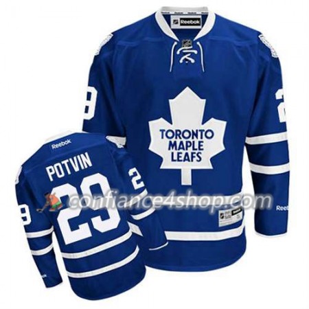 Reebok Maillot de Hockey Toronto Maple Leafs Felix Potvin #29 Domicile Bleu royal - Homme