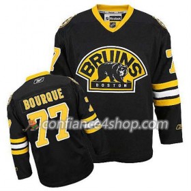 Reebok Maillot de Hockey Boston Bruins Ray Bourque #77 Third Noir - Homme