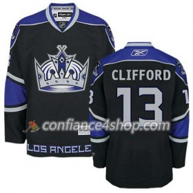 Reebok Maillot de Hockey Los Angeles Kings Kyle Clifford #13 Premier Third Noir - Femme