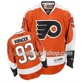 Reebok Maillot de Hockey Philadelphia Flyers Jakub Voracek #93 Domicile Orange - Homme