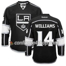 Reebok Maillot de Hockey Los Angeles Kings Justin Williams #14 Domicile Noir - Homme