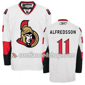 Reebok Maillot de Hockey Ottawa Senators Daniel Alfredsson #11 Extérieur blanc - Homme
