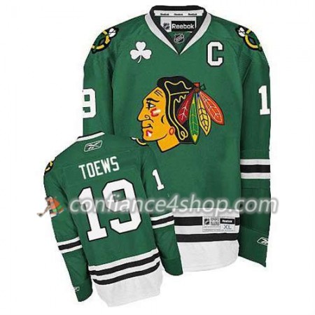 Maillot de Hockey Chicago Blackhawks Jonathan Toews #19 vert - Enfant