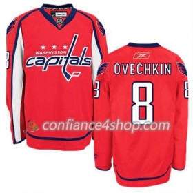 Reebok Maillot de Hockey Washington Capitals Alex Ovechkin #8 Domicile Ovechkin - Homme