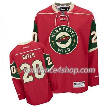 Reebok Maillot de Hockey Minnesota Wild Ryan Suter #20 Domicile rouge - Homme Reebok Maillot de Hockey Minnesota Wild Ryan Suter #20 Domicile rouge - Homme
