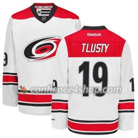 Reebok Maillot de Hockey Carolina Hurricanes Jiri Tlusty #19 Extérieur blanc - Homme