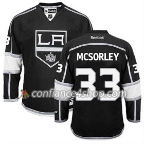 Reebok Maillot de Hockey Los Angeles Kings Marty Mcsorley #33 Premier Domicile Noir - Femme