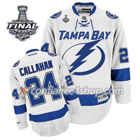 Maillot de Hockey Tampa Bay Lightning Ryan Callahan#24 Extérieur blanc 2015 Stanley Cup - Femme