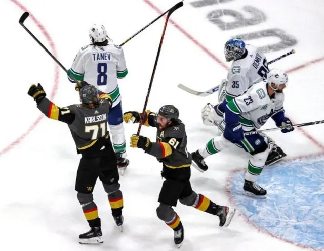 Arrêté au deuxième tour des séries éliminatoires de la LNH