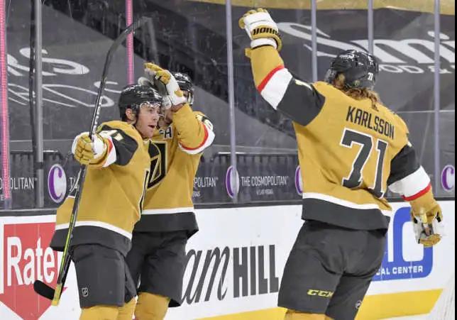 Golden Knights a battu les Blues 5-1